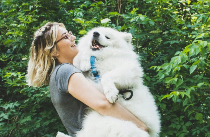 Happy pet in a safe and clean environment
